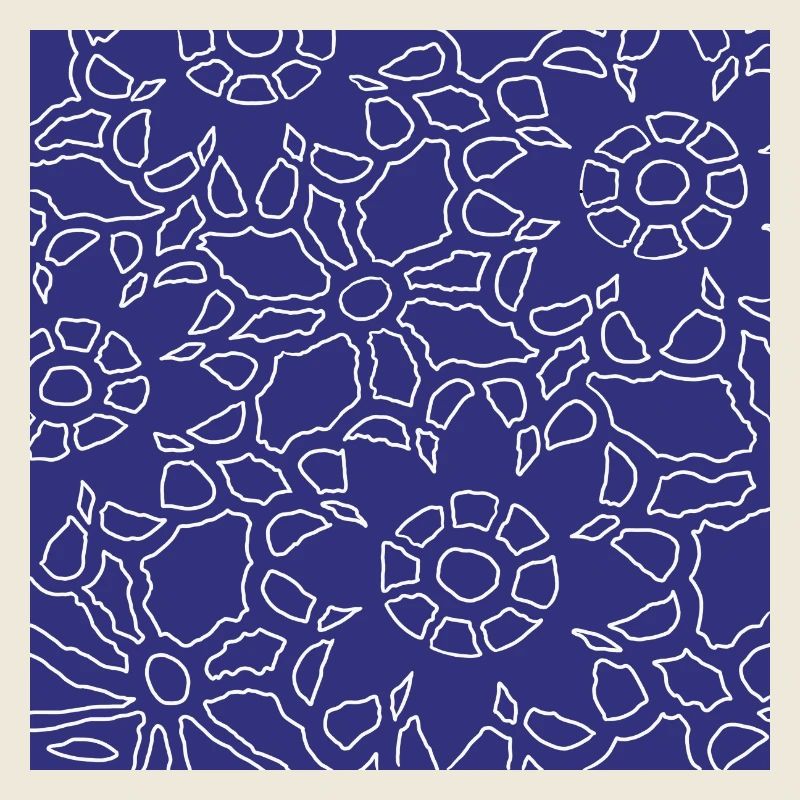 Linear Christmas geometric pattern