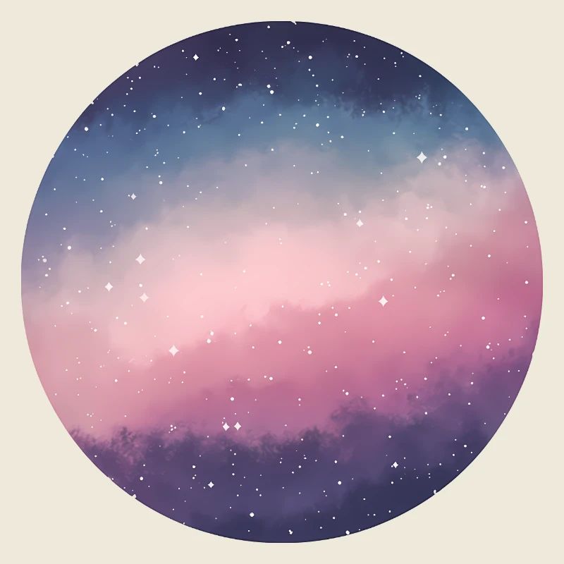 Galaxy Cloud Sky Print