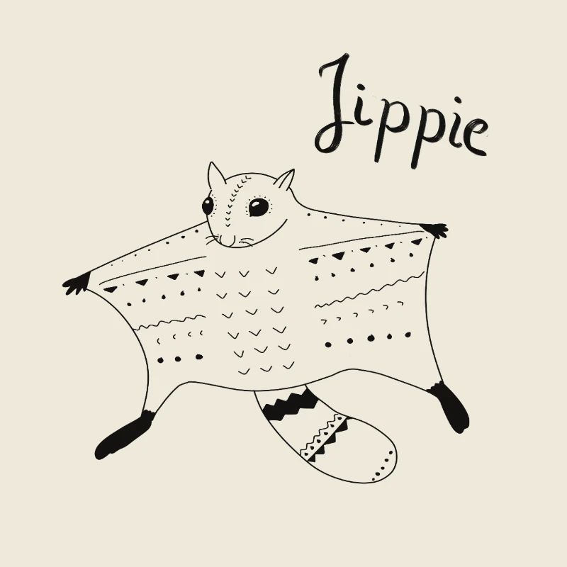 Flying squirrels approaching