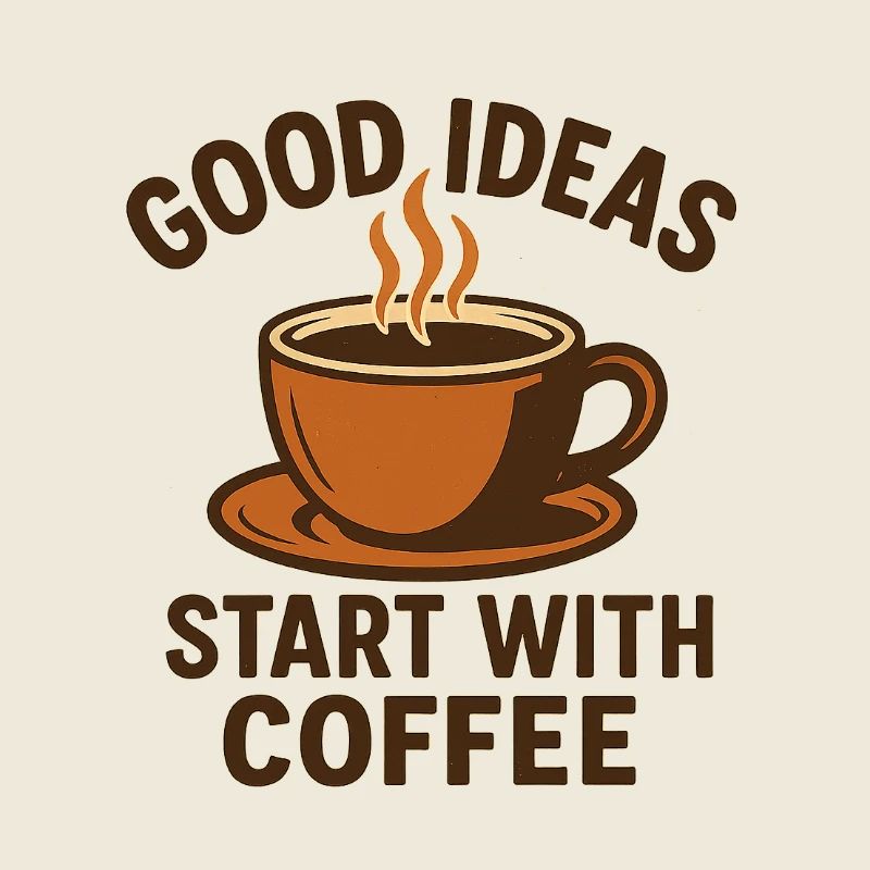 Conception de citation de café motivant