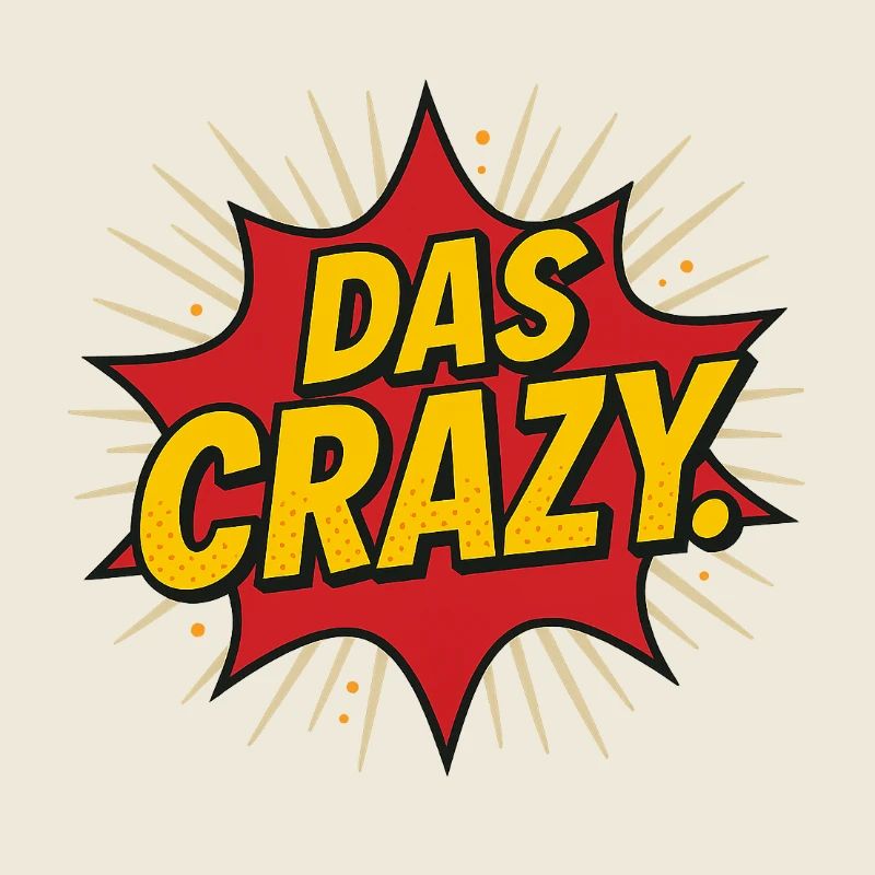 Comic Explosion Text Design