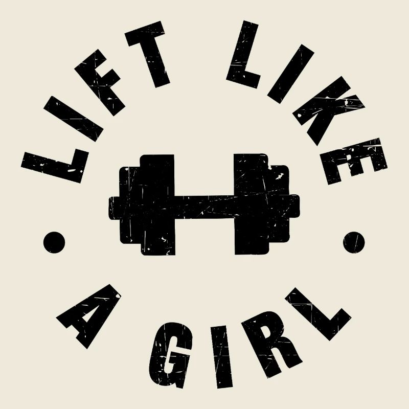 Heben Sie wie ein Mädchen