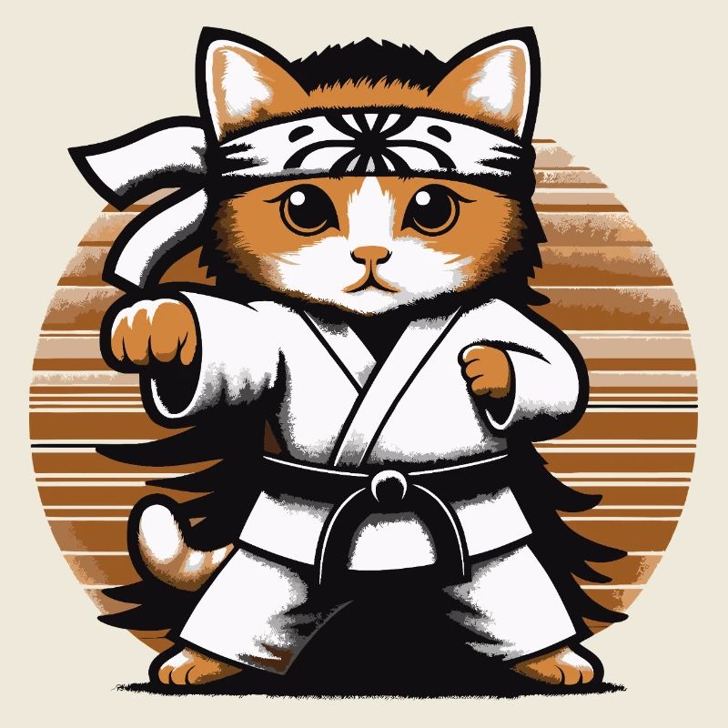Conception du Dojo de Karaté Chat Kawaii