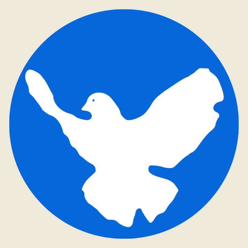 Conception d’icône de colombe de la paix