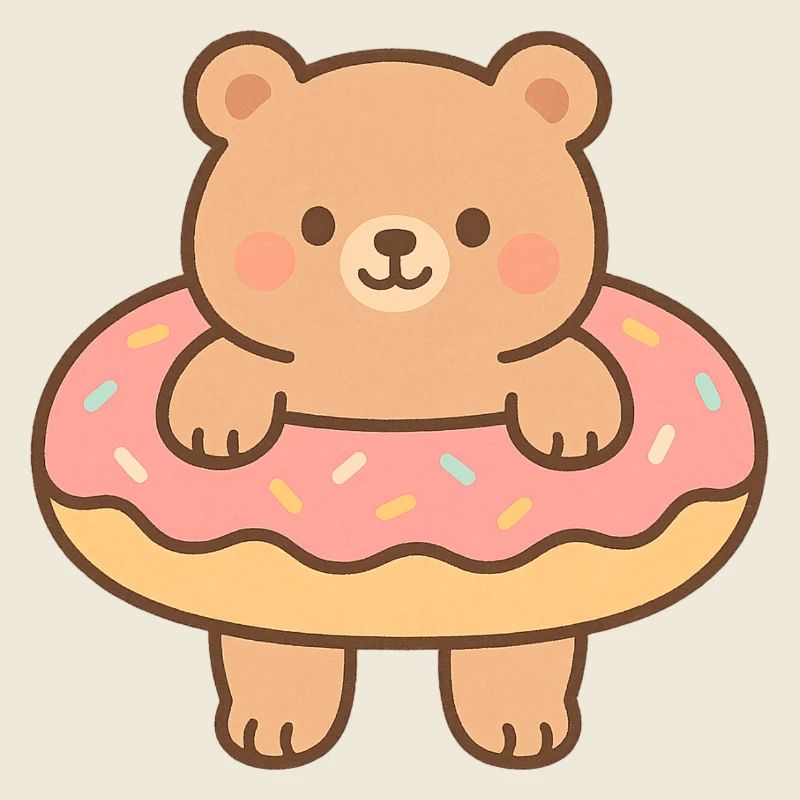 Petit Ourson flottant