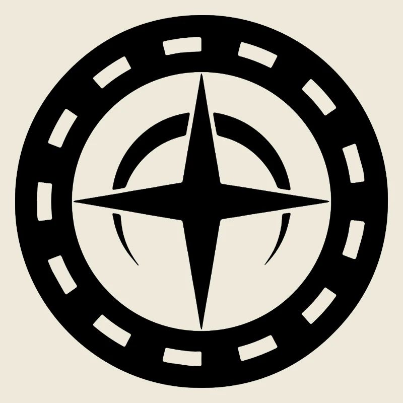 Celestial Compass Crop Circle Art