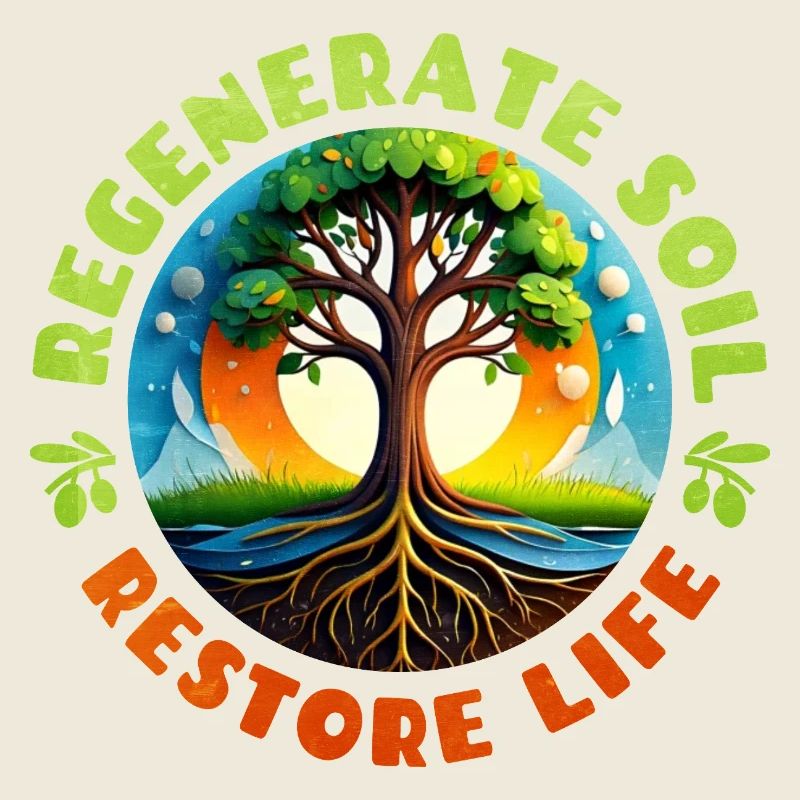 Lively tree representation for nature