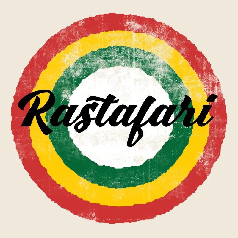 Conception de la roue chromatique rastafari