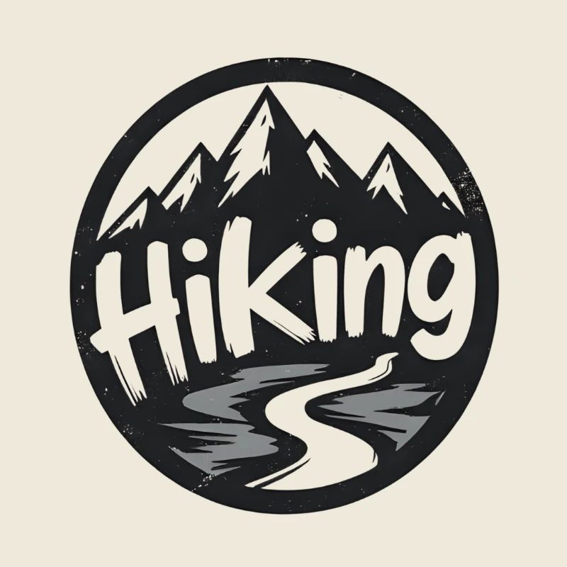 Abenteuerlicher Bergwanderer Eyecatcher