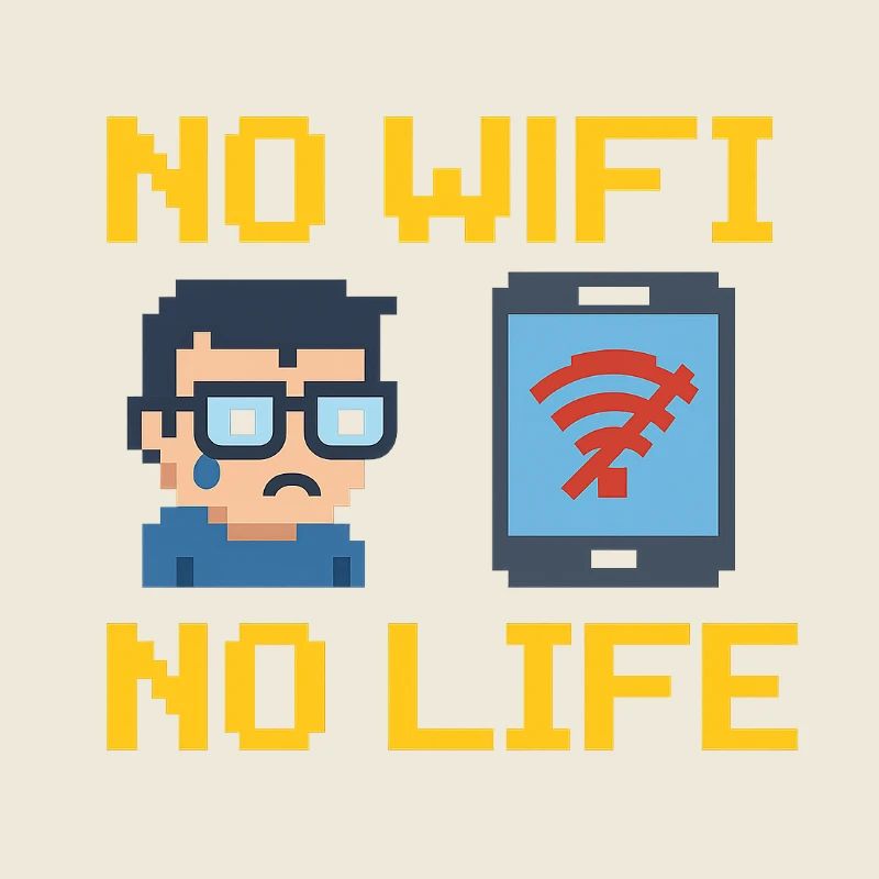 Pas de WiFi, pas de vie