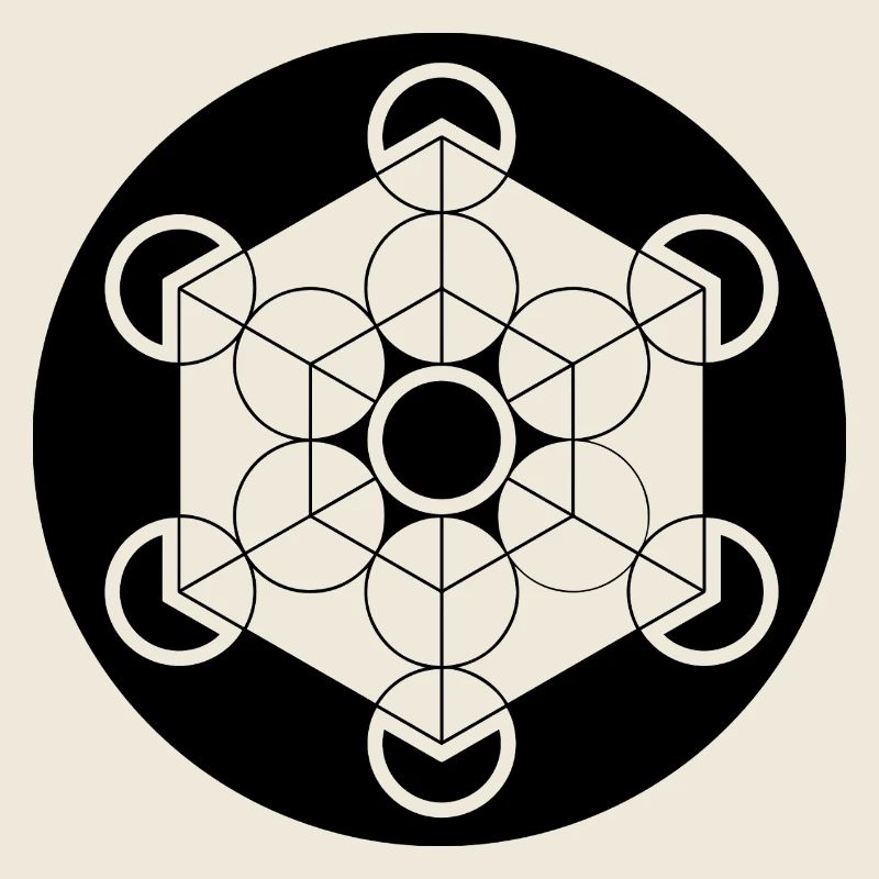 Crop circle cube de Metatron