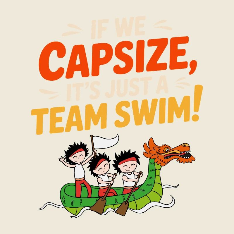 Équipage de course de bateaux-dragons