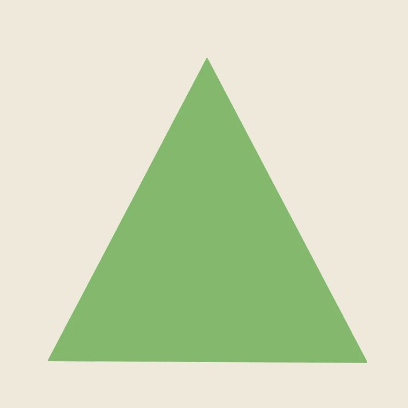Design abstrait en triangle aux couleurs pastel