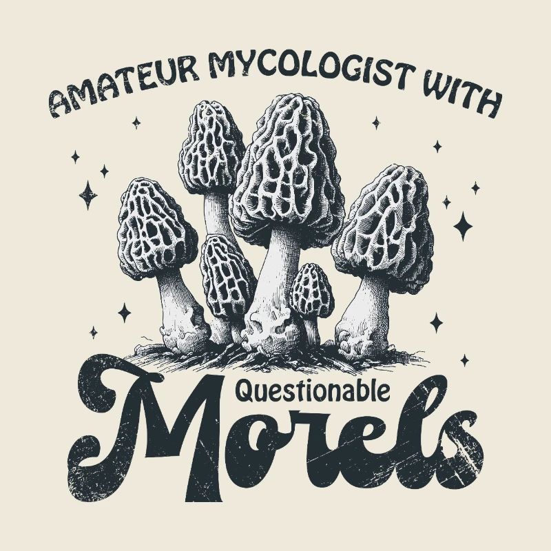 Amateur Mycologist With Questionable Morels