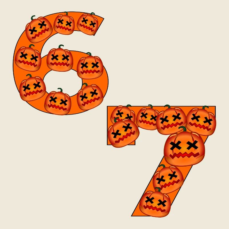 HALLOWEEN PUMPKIN SIX SEVEN