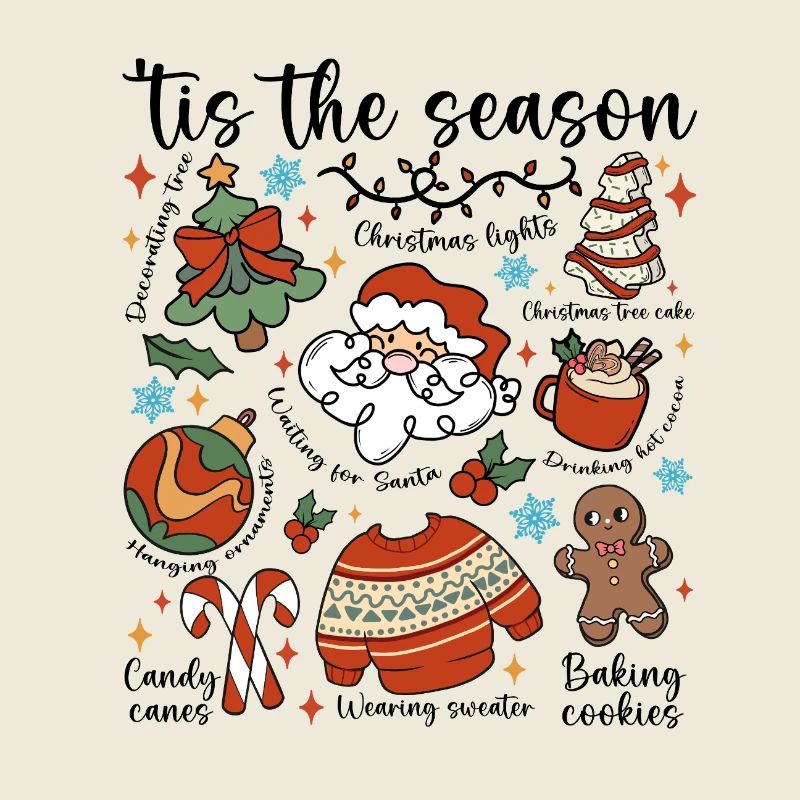 Défilé de Doodle de Noël