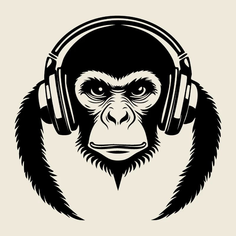 Motion Monkey Head Dynamic Line Edition Shirt