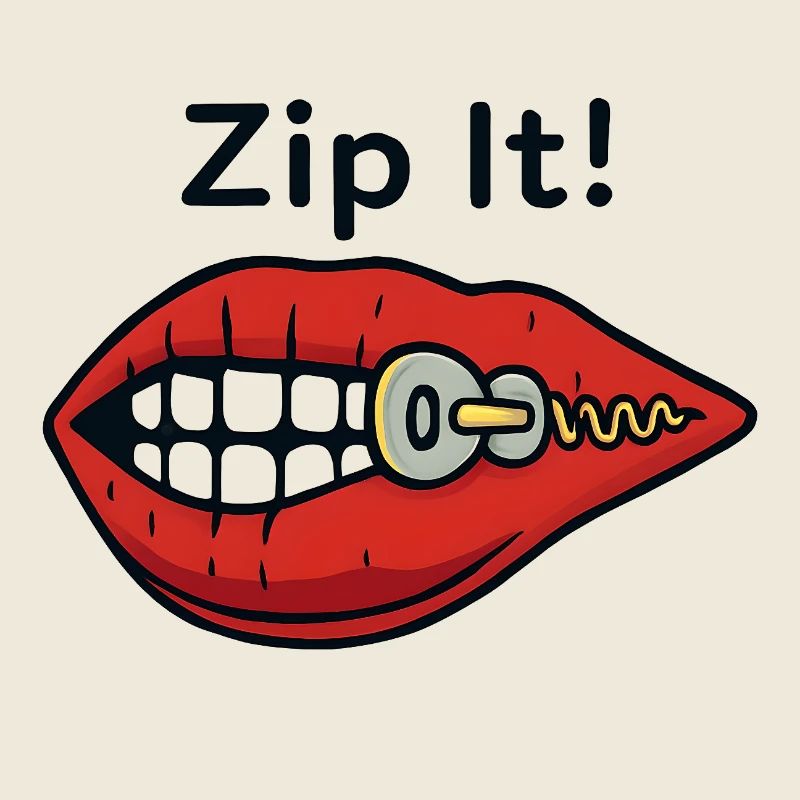 Zipper Lips Zip It
