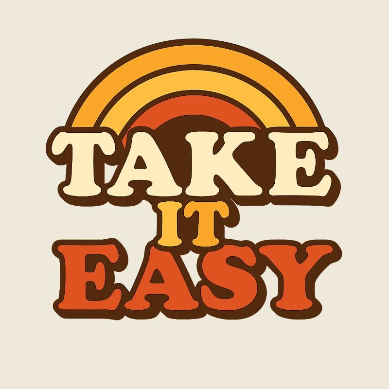 Take It Easy Retro Design