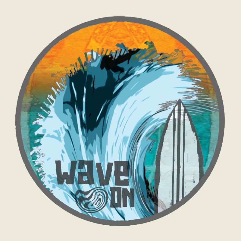 Vague dans Surf Magic Patch