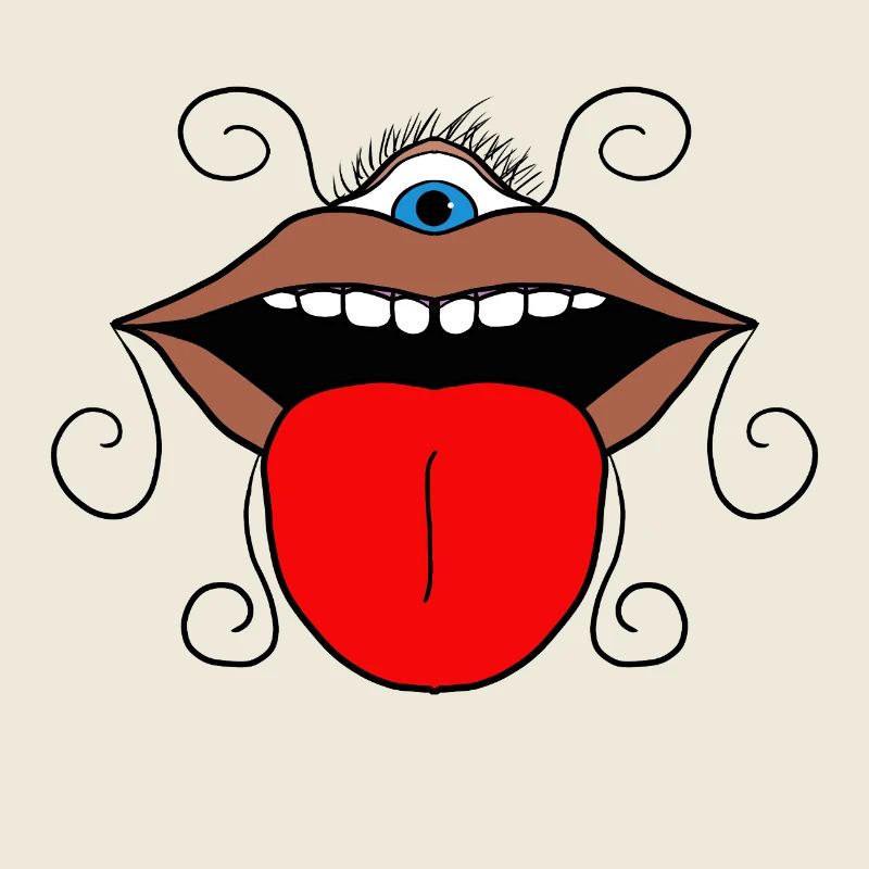 Bouche & Œil psychédélique