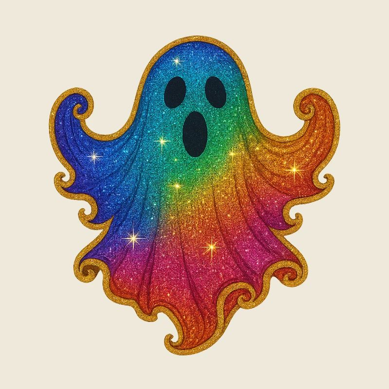 Regenbogen Geist Glitzer