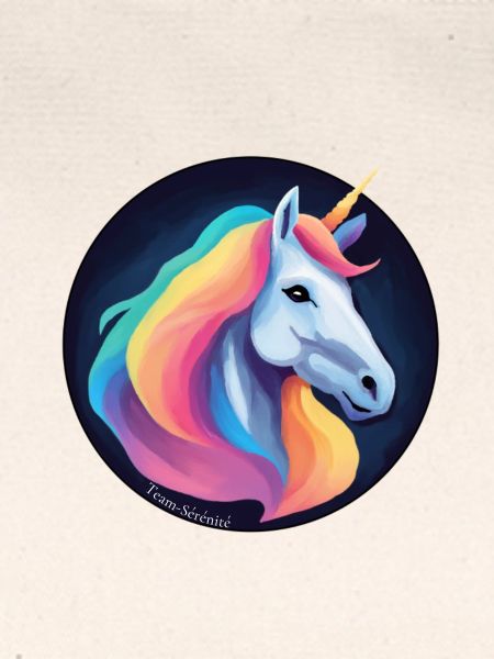 Regenbogen-Einhorn