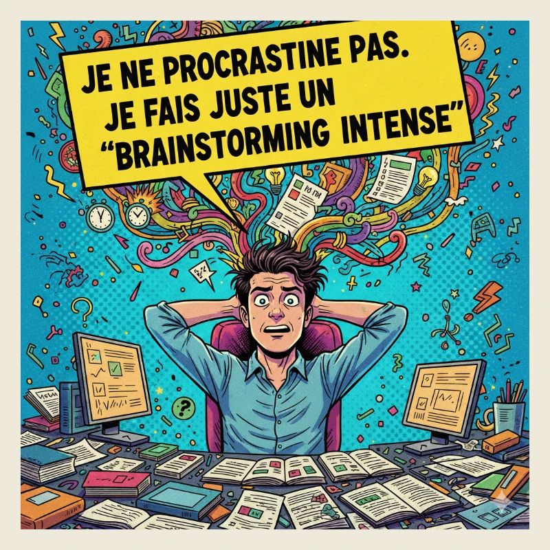 Brainstorming Intense Pop Art