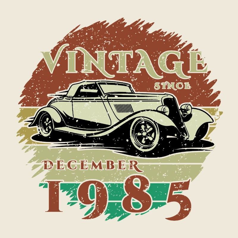 40. Geburtstag - Klassiker - Vintage since 12/1985
