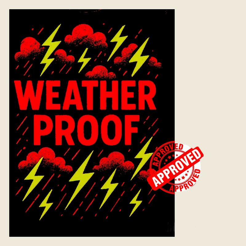 Conception graphique résistante aux intempéries