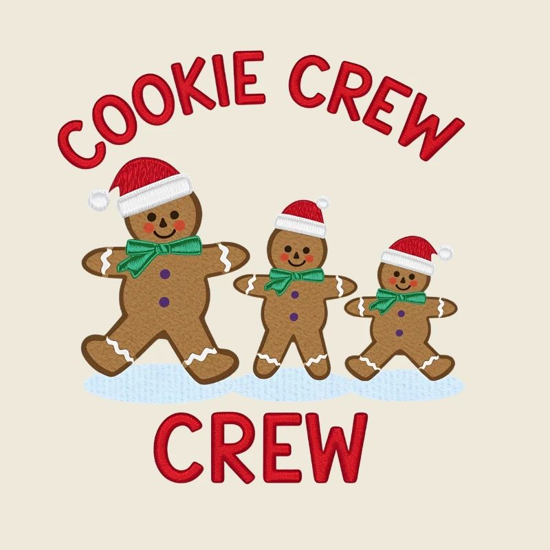 Weihnachtsplätzchen-Crew