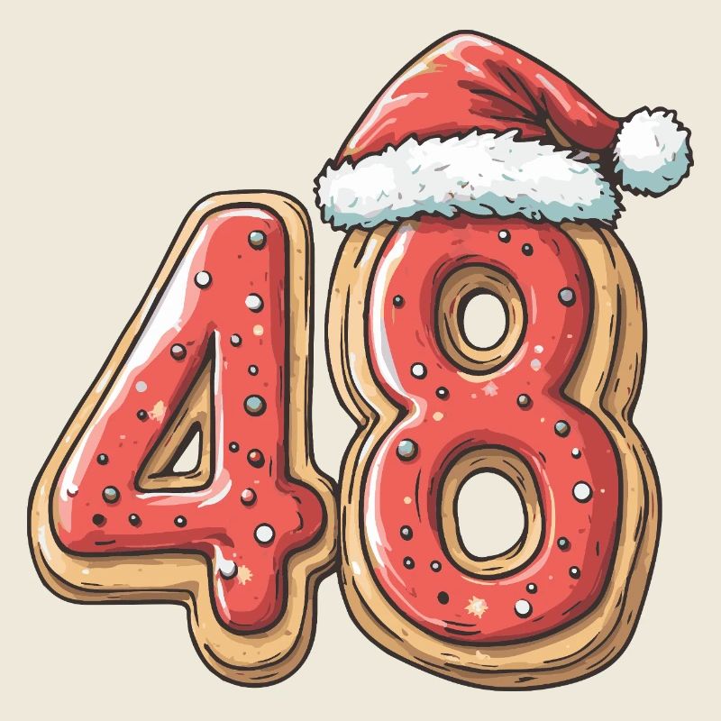 48 Numéro Biscuit Noël