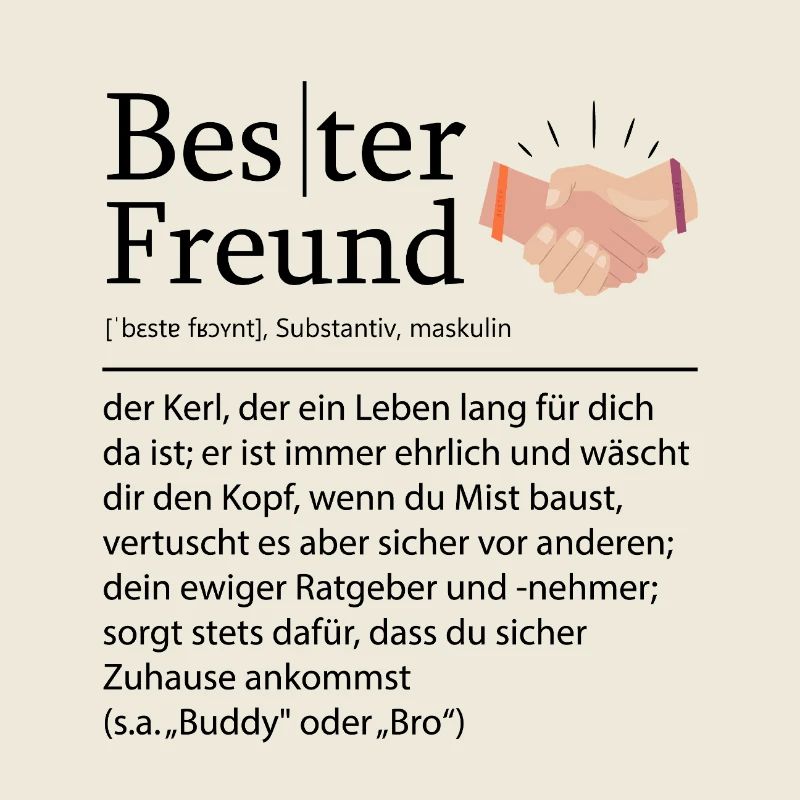 Beste Freunde Definition Freundschaft Geschenk
