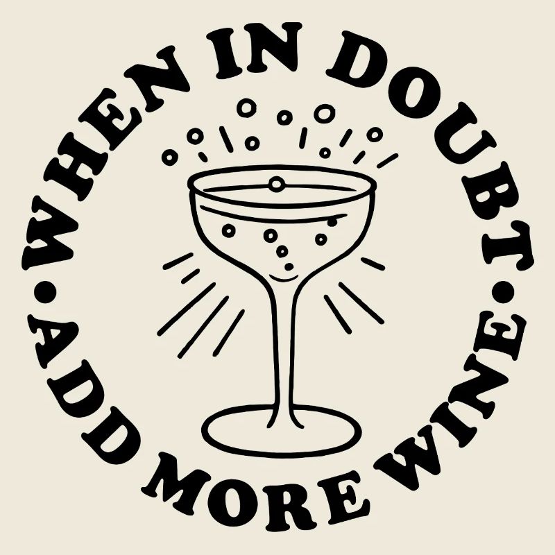 When in Doubt  Add More Wine