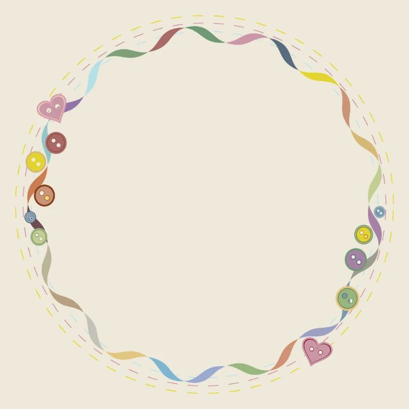 Embroidered Frame – Creative Needlework Motif