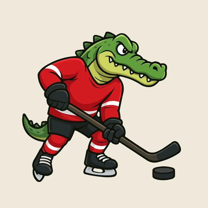 Krokodil Eishockeyheld