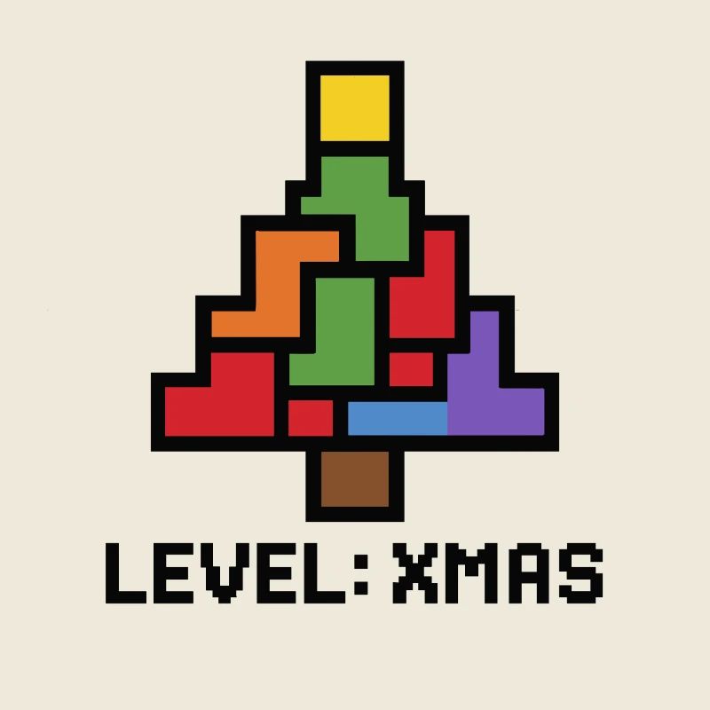 LevelXmas Pixelbaum