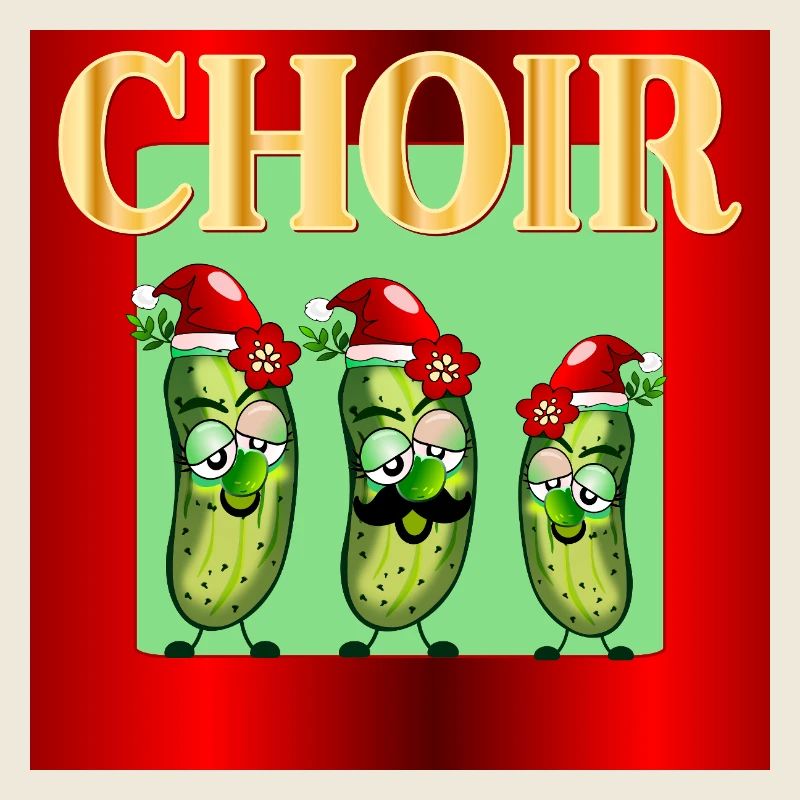 Cornichons du Chœur du Père Noël de Noël