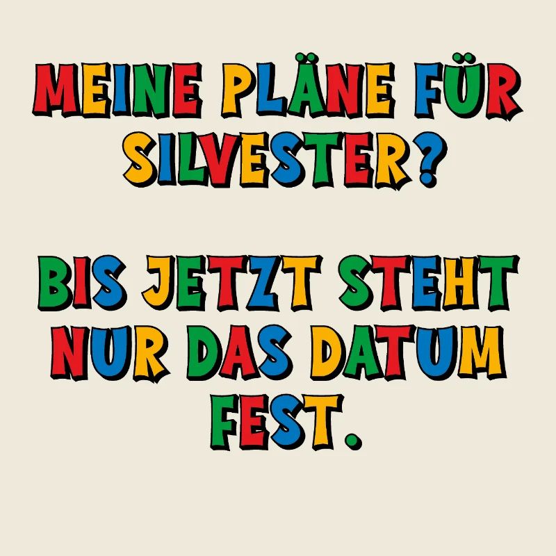 Meine Silvesterpläne - das Datum steht fest
