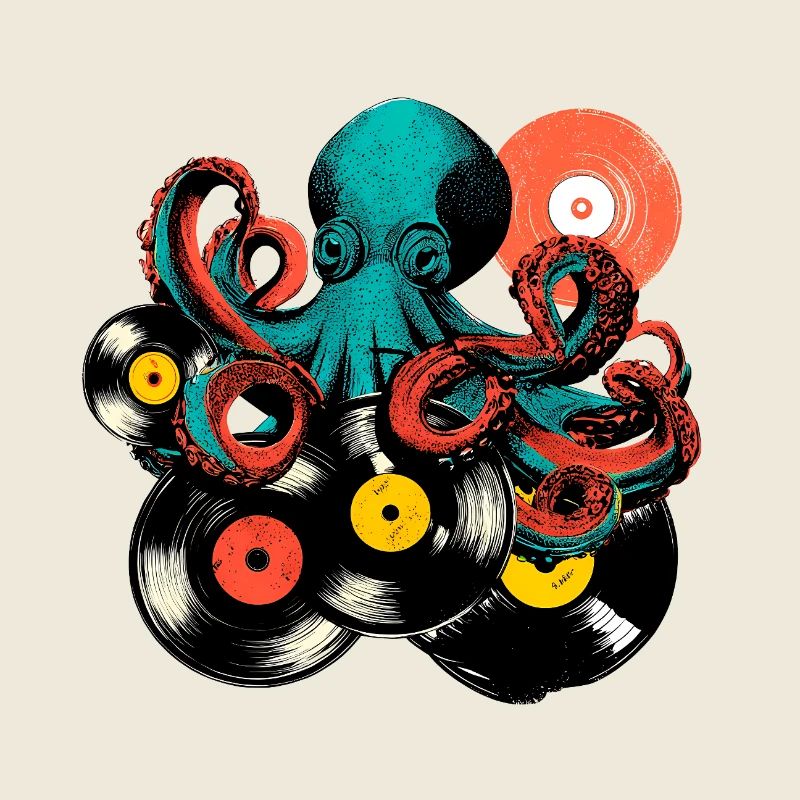 Mix vinyle Octopus
