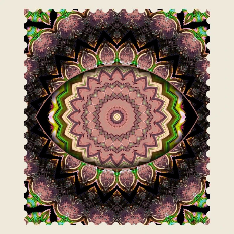 Cascade de Fleurs de Mandala