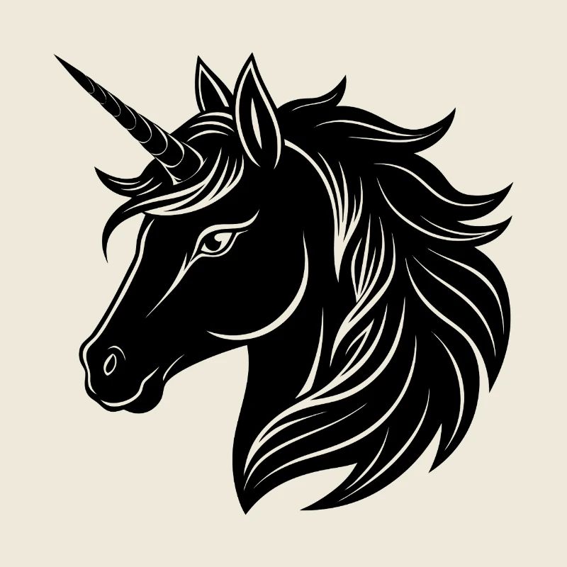Unicorn head