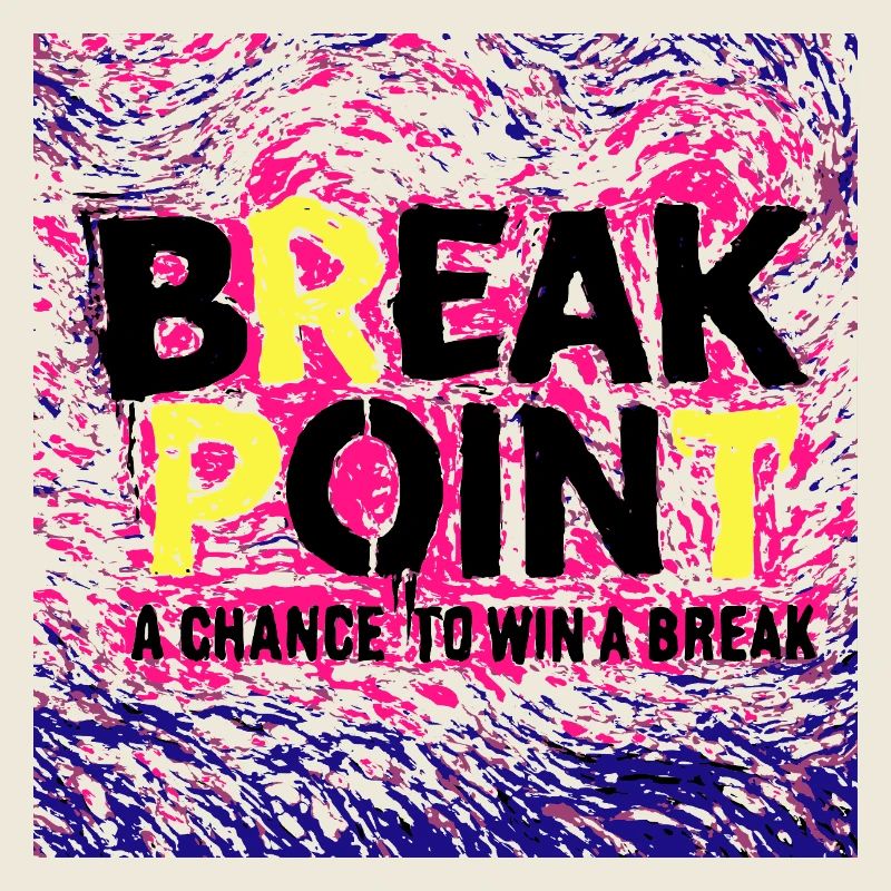 Tennis Break Point Winner Design