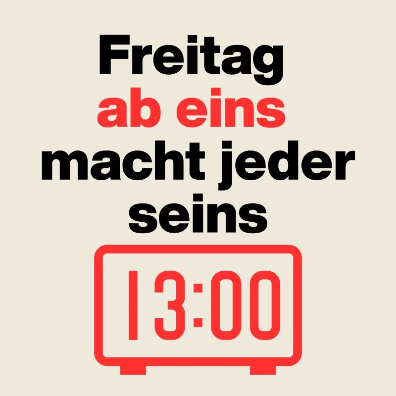 Friday from one everyone does their own, weekend