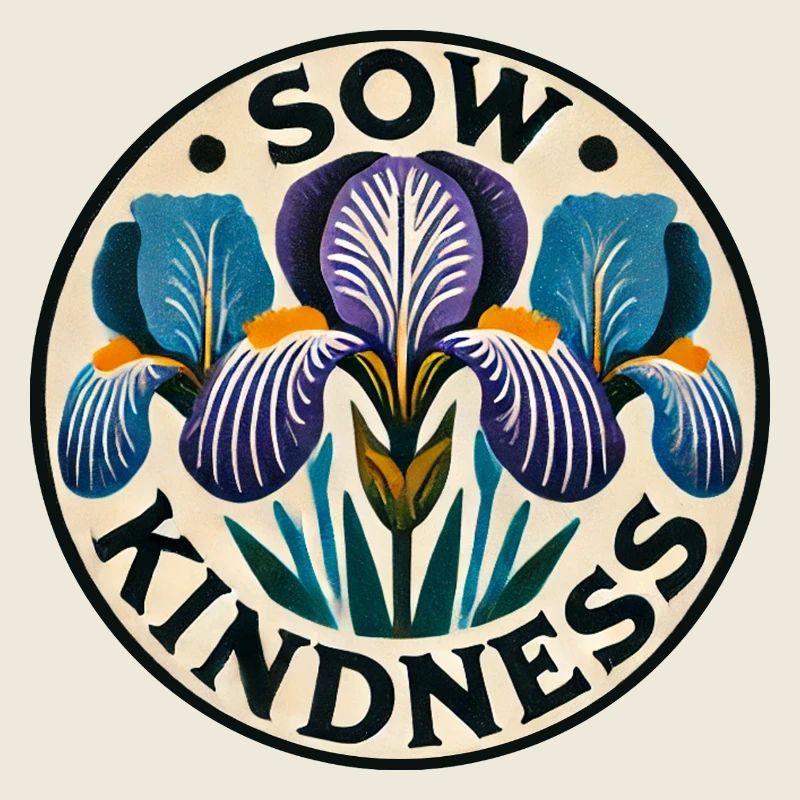 Sow Kindness Iris Circle