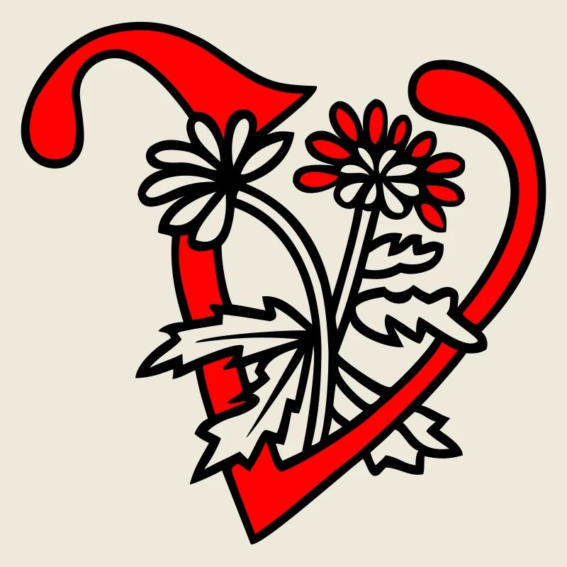 Buchstabe V Initiale