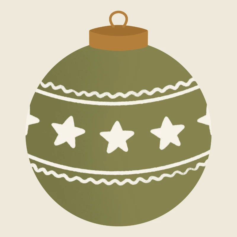 Stern-Weihnachtskugel