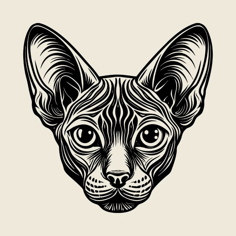 Sphynx-Katze