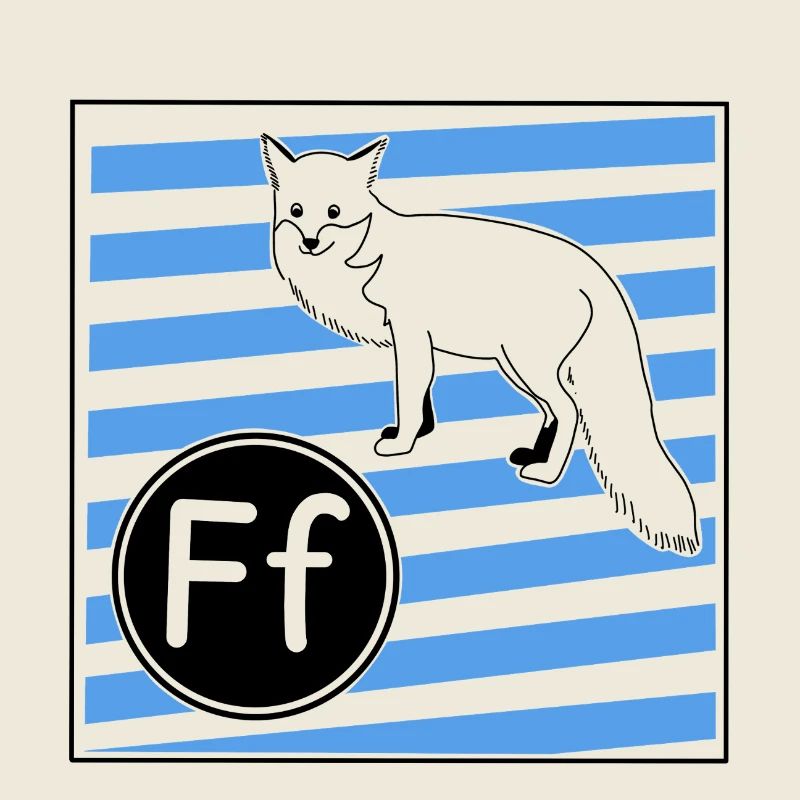 F for Fox (learning to read in primary school)