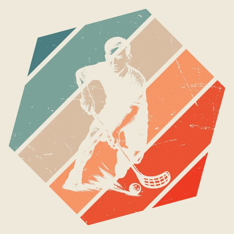 Conception compacte de floorball pour floorball